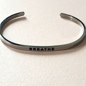 *Free with any Purchase* Breathe Silver Bangle